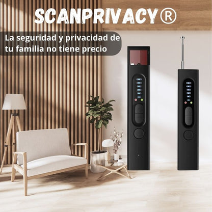 🔒 Detector Portátil de Cámaras, GPS, Micrófonos y Señales Ocultas