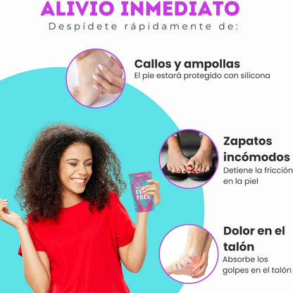 Taloneras terapéuticas transpirables