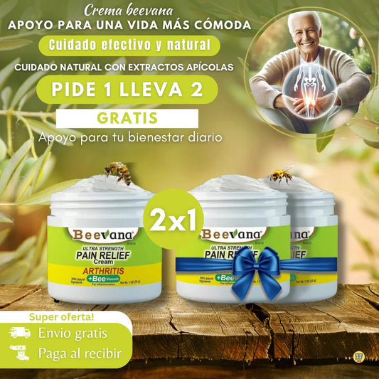 Oferta Especial 2x1 en Crema Beevana
