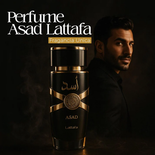 Asad de Lattafa 100ML | Con Perfumero Recargable de Regalo