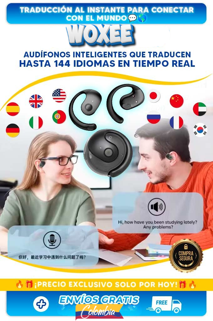 Audífonos Traductores Inteligentes VOXEE