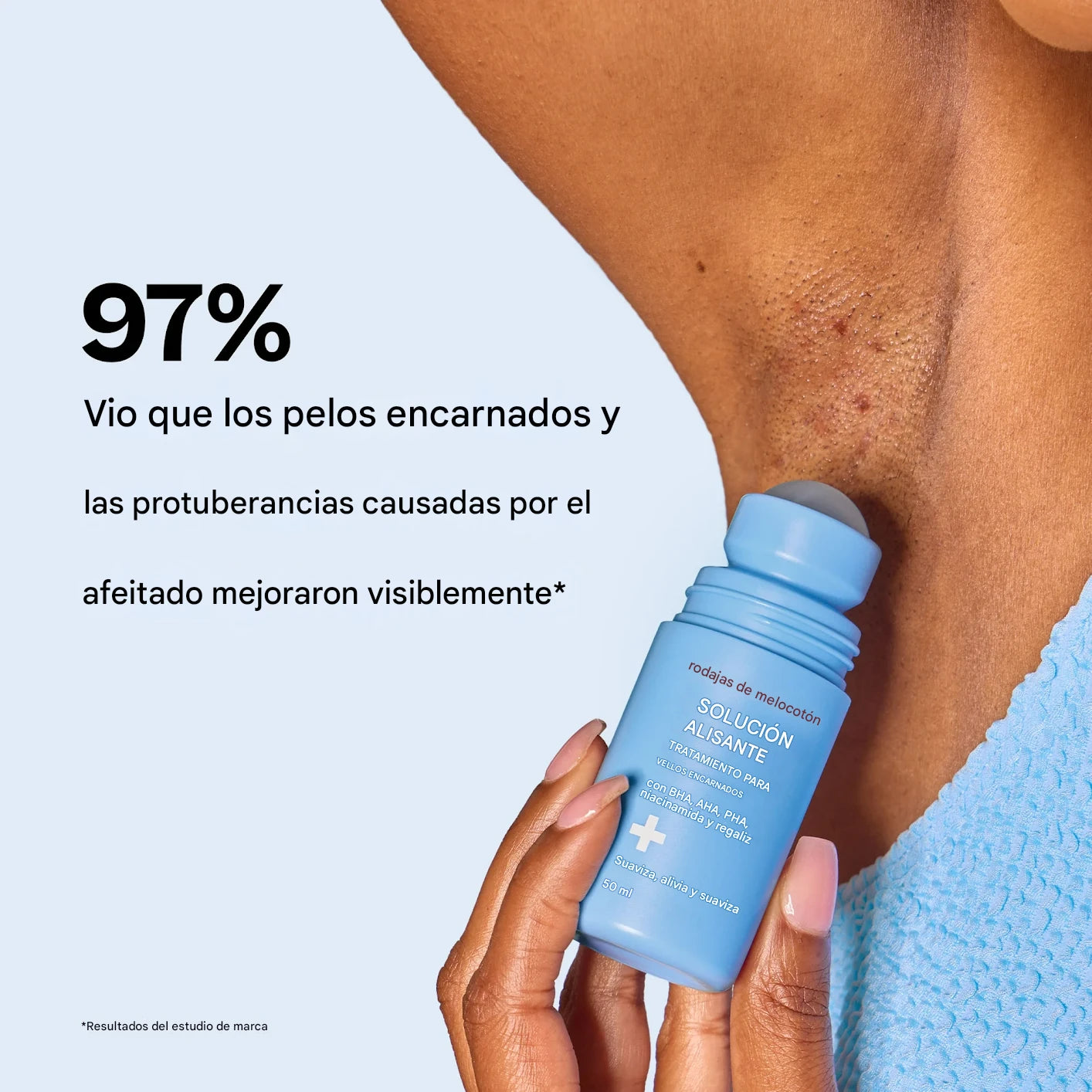 Peach Slices – Solución Suavizante para Vellos Encarnados