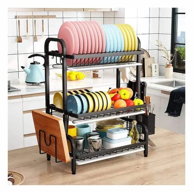 Escurridor De Platos De 3 Niveles